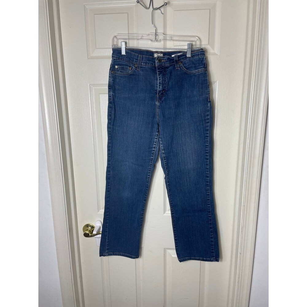 Levi’s Women's blue denim straight leg jeans